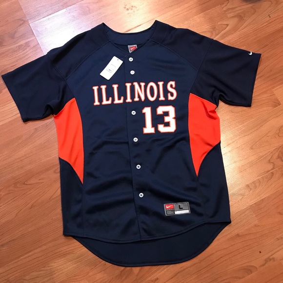 illinois baseball jersey